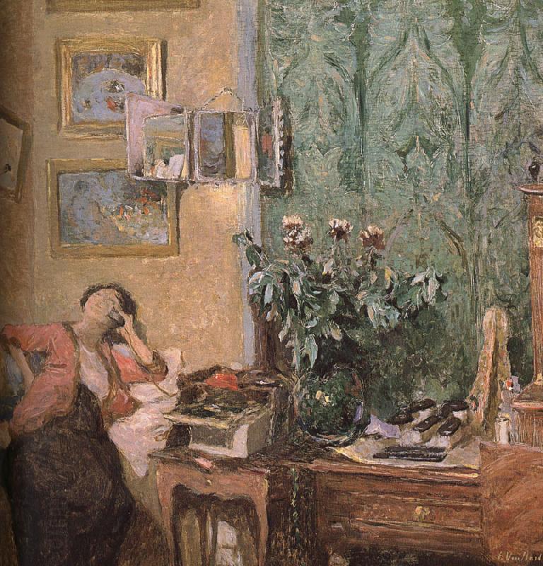 Edouard Vuillard Mrs. Black s call